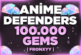 ✅ 100.000 GEMS [ANİME DEFENDERS] ⭐