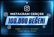 100.000 Gerçek Beğeni - Garantili - Instagram