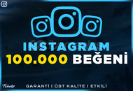 100.000 Gerçek Beğeni - Garantili - Instagram