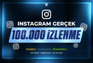 100.000 Gerçek İzlenme - Etkili - Instagram