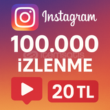 100.000 İNSTAGRAM İZLENME | HEMEN TESLİM
