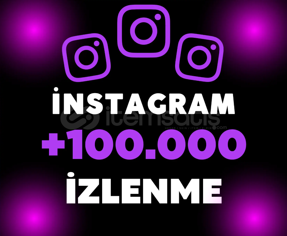 ⭐100.000 İNSTAGRAM İZLENME - HIZLI ⭐ ⭐100.000 İNSTAGRAM İZLENME - HIZLI ⭐