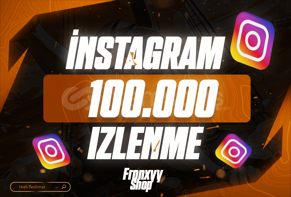 ⭐100.000 İNSTAGRAM İZLENME - HIZLI ⭐ ⭐100.000 İNSTAGRAM İZLENME - HIZLI ⭐