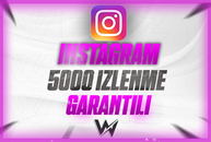 5000 Instagram Reels / Video İzlenme/