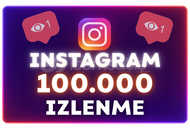⭐+100.000 İZLENME / ANINDA / GARANTİLİ⭐ ⭐+100.000 İZLENME / ANINDA / GARANTİLİ⭐