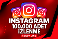 ⭐ 100.000 İzlenme İnstagram [Garantili] ⭐
