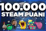 ⭐️ 100.000 STEAM PUANI + GARANTİ ⭐️