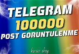 100000 TELEGRAM GÖRÜNTÜLENME GARANTİLİ