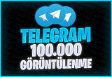 100.000 Telegram Görüntülenme | KALİTELİ |HIZLI
