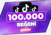 ⭐ 100.000 Tiktok Beğeni [Garantili] ⭐