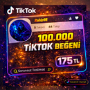 ???? 100.000 TİKTOK BEĞENİ PAKETİ ????
