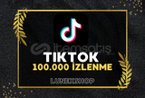 100.000 Tiktok İzlenme + GLOBAL