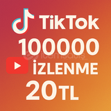 100.000 TİKTOK İZLENME | HEMEN TESLİM