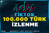 100.000 Türk İzlenme TikTok | Garanti | #1