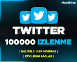 ⭐100000 TWİTTER GERÇEK İZLENME | GARANTİLİ⭐