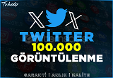 100.000 Twitter Görüntülenme | Anlık 