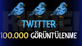 100K Twitter GÖRÜNTÜLENME l KALİTELİ l