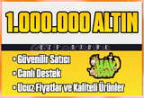 ⭐️ 1.000.000 Altın 40 level üstü⭐️