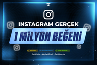 1.000.000 Gerçek Beğeni - Garantili - Instagram