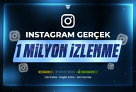 1.000.000 Gerçek İzlenme - Etkili - Instagram