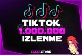 ⭐1.000.000 TikTok İzlenme / Garantili