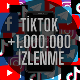 +1.000.000 Tiktok izlenme Keşfet etkili 