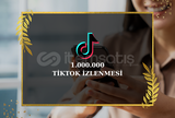 1.000.000 TİKTOK İZLENME PAKETİ!!!