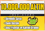 ⭐️ 10.000.000 Altın 40 level üstü⭐️