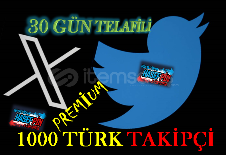 1000ADET PREMİUM TÜRK TAKİPÇİ (30 GÜN TELAFİLİ) 1000ADET PREMİUM TÜRK TAKİPÇİ (30 GÜN TELAFİLİ)