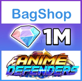 ⭐ 1 M (1000K) Gems ⭐️Anime Defenders (AD)