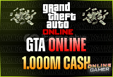 1.000M Cash GTA Online + Ban Yok + Garanti