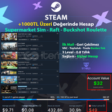 +1000TL Değerinde İlk Mailli | Bol Oyunlu