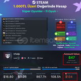 +1000TL Değerinde - Süper Bol Oyunlu | İlk Mail