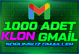 [1000x] klon gmail hesabı (ŞOK FİYAT!!!)