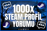 1000x STEAM PROFİL YORUMU 