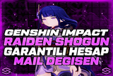 ⭐[%100EU RAIDEN SHOGUN GARANTİ] MAİLLİ HESAP⭐