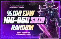 ⭐%100EUW ➜ 100-850 Skin Random / Oto ~ Garanti⭐
