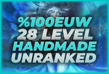 ⭐[%100EUW] +28 LEVEL MAİL DEĞİŞEN HESAP⭐