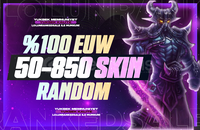 ⭐%100EUW ➜ 50-850 Skin Random / Oto ~ Garanti⭐
