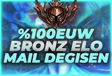 ⭐[%100EUW] BRONZ ELO GARANTİ MAİL DEĞİŞEN⭐
