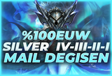 ⭐[%100EUW] SİLVER ELO MAİL DEĞİŞEN HESAP⭐