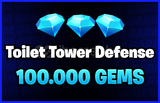 ⭐{100K} GEMS Toilet Tower Defense | TTD