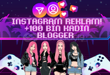 +100K KADIN BLOGGER HESAPLARINDAN REKLAM ⭐