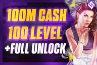 ✨100M Cash + 100 Level + Full Unlock | GTA✨