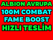 ⭐️100M COMBAT FAME BOOST AVRUPA