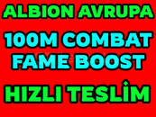 ⭐️100M COMBAT FAME BOOST AVRUPAA