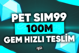 ⭐️ 100M Pet Simulator 99 HIZLI TESLİM ⭐️