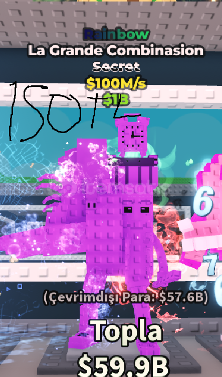 ⭐100M/s la Grande combi Rainbow⭐ ⭐100M/s la Grande combi Rainbow⭐