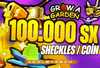 ⭐100SX COiN✨GROW A GARDEN SHECKLES