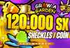 ⭐120SX COiN✨GROW A GARDEN SHECKLES